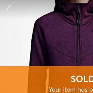 Women's Nike Tech Fleece Windrunner Full Mulberry